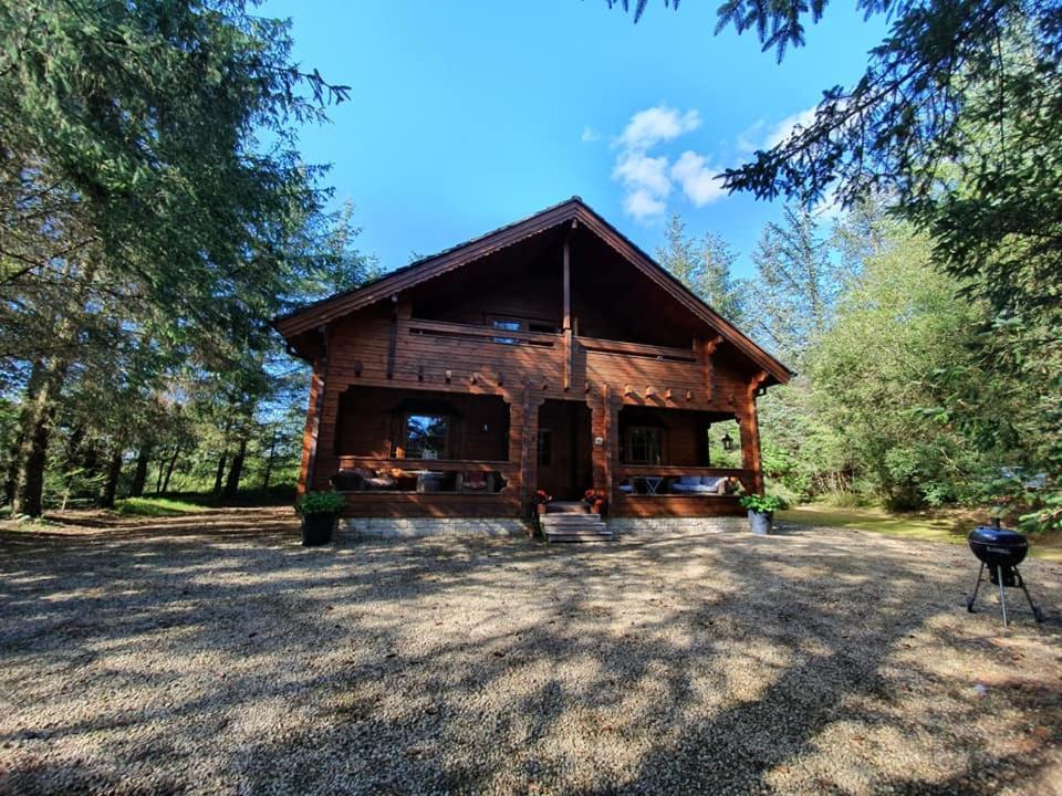 Forest Lodge Log Cabin - Ireland باليكونيل المظهر الخارجي الصورة
