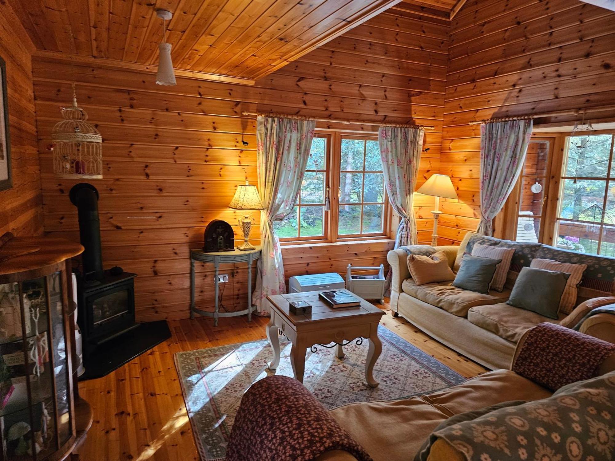 Forest Lodge Log Cabin - Ireland باليكونيل المظهر الخارجي الصورة